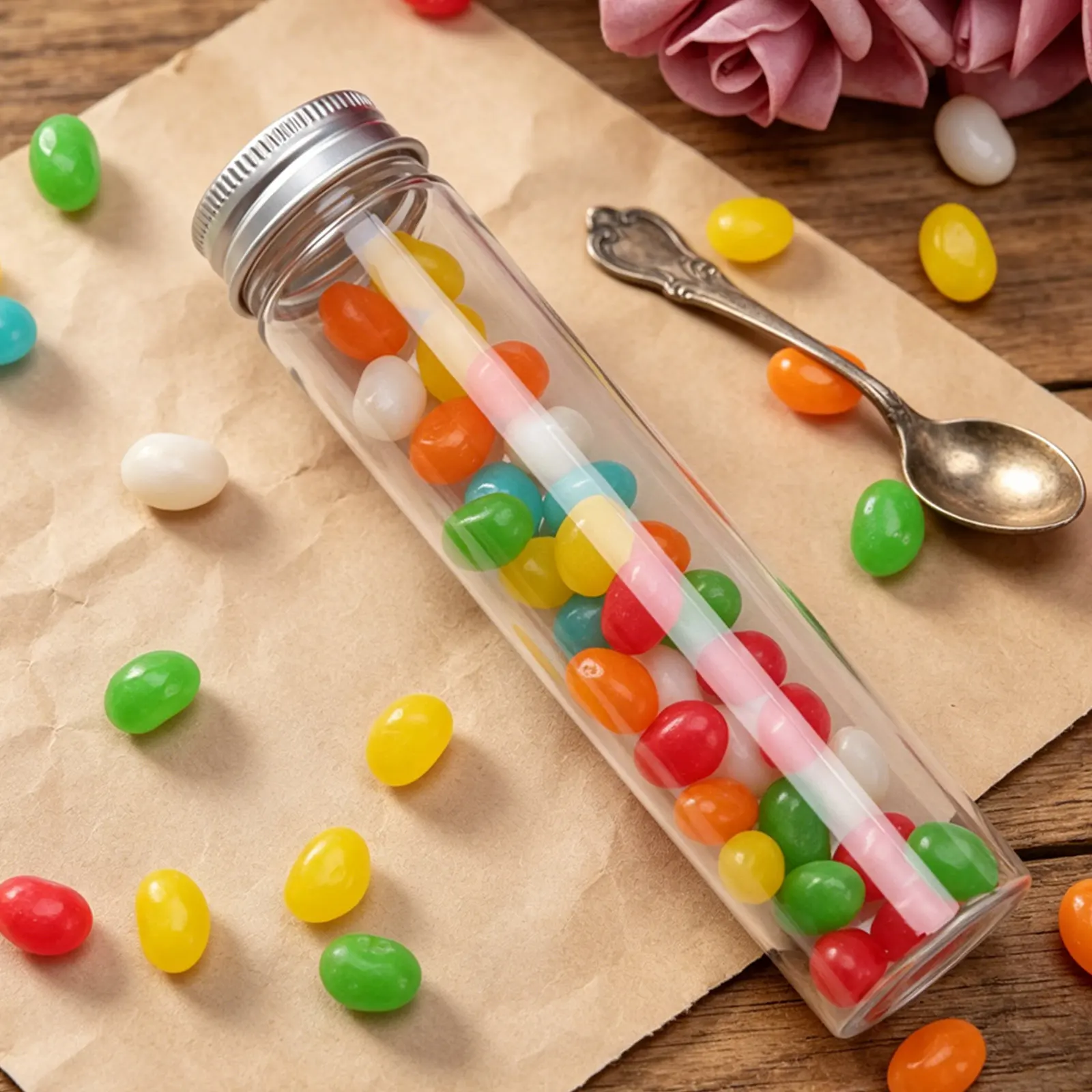 36Pcs Test Tubes Plastic Clear Flat Bottom 50Ml Candy Holder Tubes Bath Salt Storage Screw Cap Sample Vials Bath Salt Tube
36Pcs Test Tubes Plastic Clear Flat Bottom 50Ml Candy Holder Tubes Bath Salt Storage Screw Cap Sample Vials Bath Salt Tube