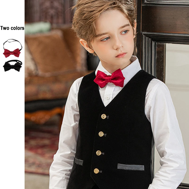 Teenagers Bow tie Knot Black Red Cravat Formal Wedding Ties Kid Clothing Accessories Gentleman Neck Gift High School Students
Teenagers Bow tie Knot Black Red Cravat Formal Wedding Ties Kid Clothing Accessories Gentleman Neck Gift High School Students