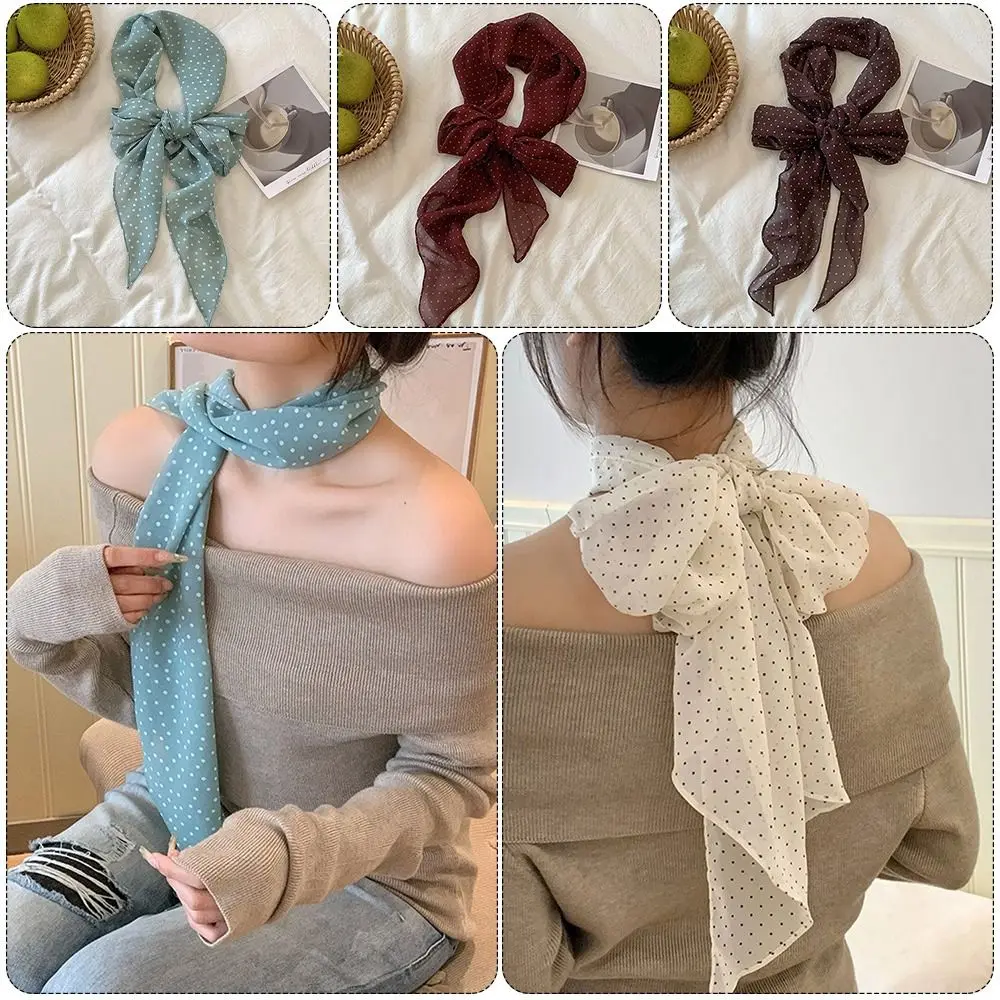Fashion Korean Long Silk Scarf Large Size Versatile Long Ribbon Belt Tie Y2k Summer Bags Handle Decor For Women
Fashion Korean Long Silk Scarf Large Size Versatile Long Ribbon Belt Tie Y2k Summer Bags Handle Decor For Women