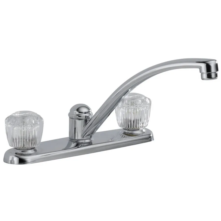 2102LF Brass Chrome Kitchen Faucet 1 Piece 1 Pack
2102LF Brass Chrome Kitchen Faucet 1 Piece 1 Pack