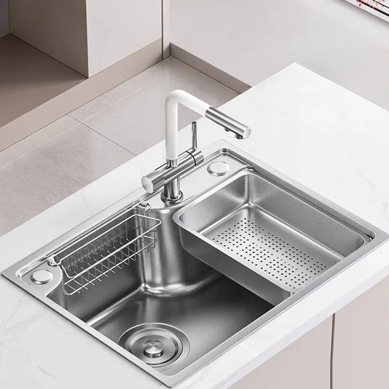 Small Space Honeycomb Kitchen Sink 304 Stainless Steel Vegetable Basin Single Bowl Multifunctional Dishwashing Sink
Small Space Honeycomb Kitchen Sink 304 Stainless Steel Vegetable Basin Single Bowl Multifunctional Dishwashing Sink