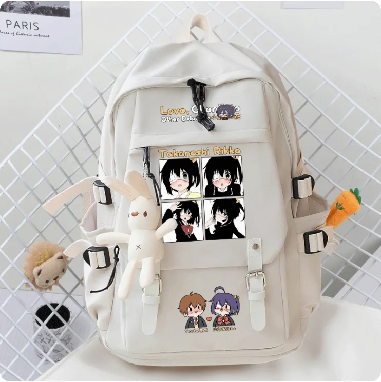Anime Love, Chunibyo & Other Delusions Schoolbag Backpack High-capacity Shoulder Bag Cosplay Student Teenage Gift B137
Anime Love, Chunibyo & Other Delusions Schoolbag Backpack High-capacity Shoulder Bag Cosplay Student Teenage Gift B137