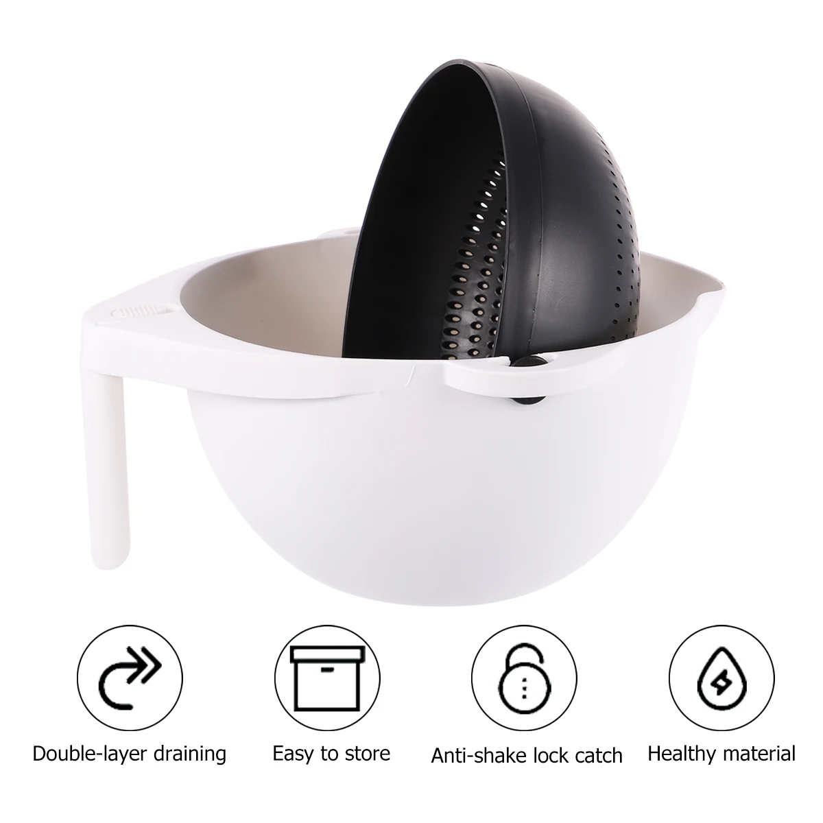 Vegetable Fruit Baskets Kitchen Storage Basket for Organizing Washing Food Containers Pantry Bowl Multifunction Safe PP Material
Vegetable Fruit Baskets Kitchen Storage Basket for Organizing Washing Food Containers Pantry Bowl Multifunction Safe PP Material