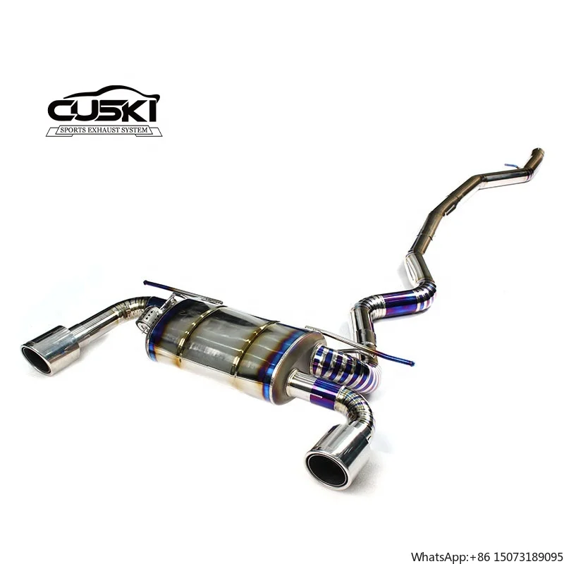 High Performance Catback Exhaust for 1M N54 3.0T 2011- High Quality Titanium Alloy Exhaust System
High Performance Catback Exhaust for 1M N54 3.0T 2011- High Quality Titanium Alloy Exhaust System