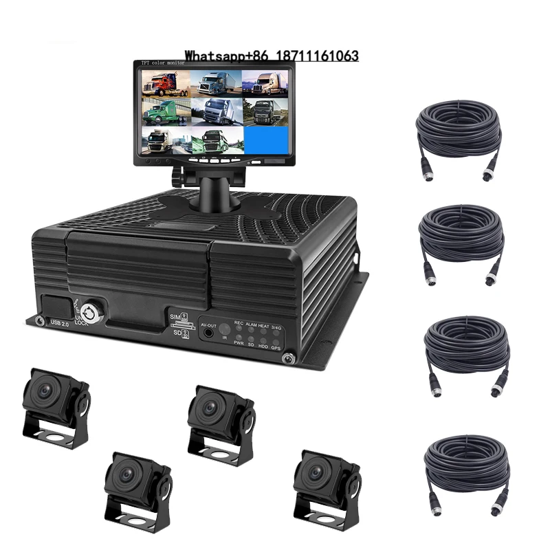 AHD Vehicle with 4G Adas 1080P Video Recorder 4CH Car DVR for Truck & Bus 12 Months Warranty-HDD MDVR Sd Card Recorder
AHD Vehicle with 4G Adas 1080P Video Recorder 4CH Car DVR for Truck & Bus 12 Months Warranty-HDD MDVR Sd Card Recorder