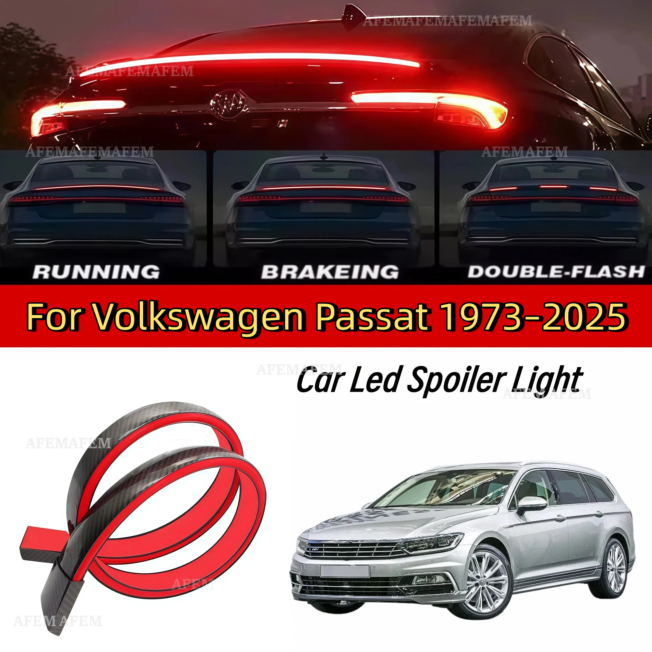 For Volkswagen Passat 1973-2025 LED RearSpoiler Car Trunk Lip Kit Racing Roof Wingwith AutoTurn Signal Tail Light Warning Lamp
For Volkswagen Passat 1973-2025 LED RearSpoiler Car Trunk Lip Kit Racing Roof Wingwith AutoTurn Signal Tail Light Warning Lamp