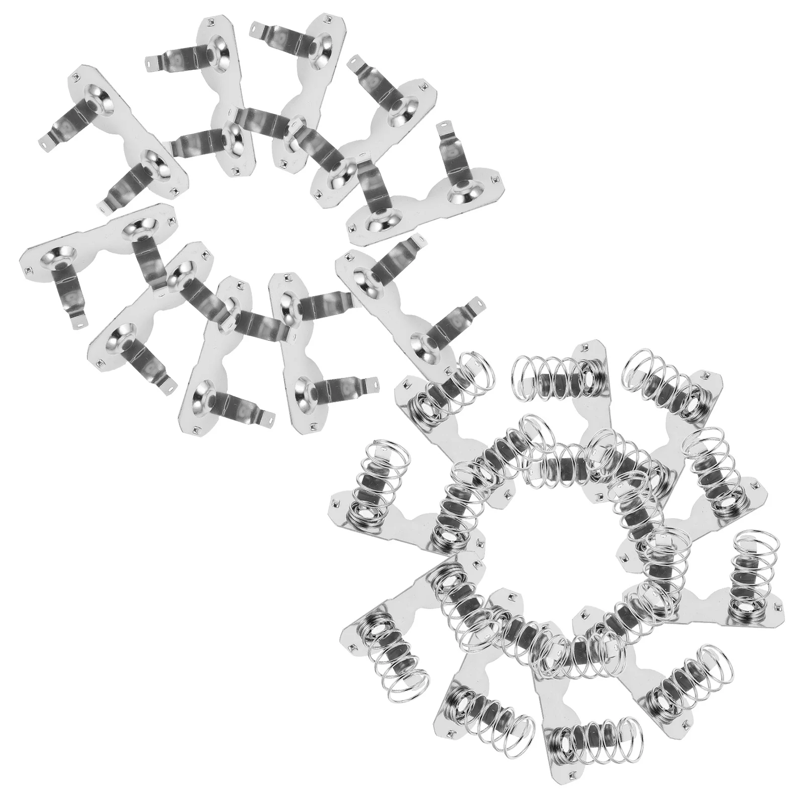 10set Spring Plate 18650 High Conductivity Elastic Contact Replacement For Flashlight Remote Control Devices
10set Spring Plate 18650 High Conductivity Elastic Contact Replacement For Flashlight Remote Control Devices