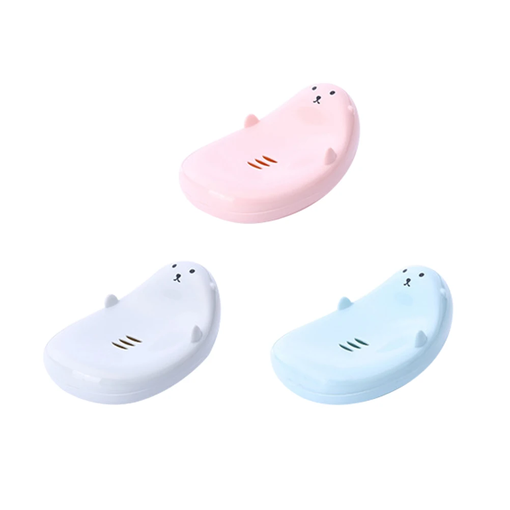 3pcs Cartoon Soap Box Large Size Drainage Container for Bathroom Household Travel Non-Metal Portable Storage Case
3pcs Cartoon Soap Box Large Size Drainage Container for Bathroom Household Travel Non-Metal Portable Storage Case