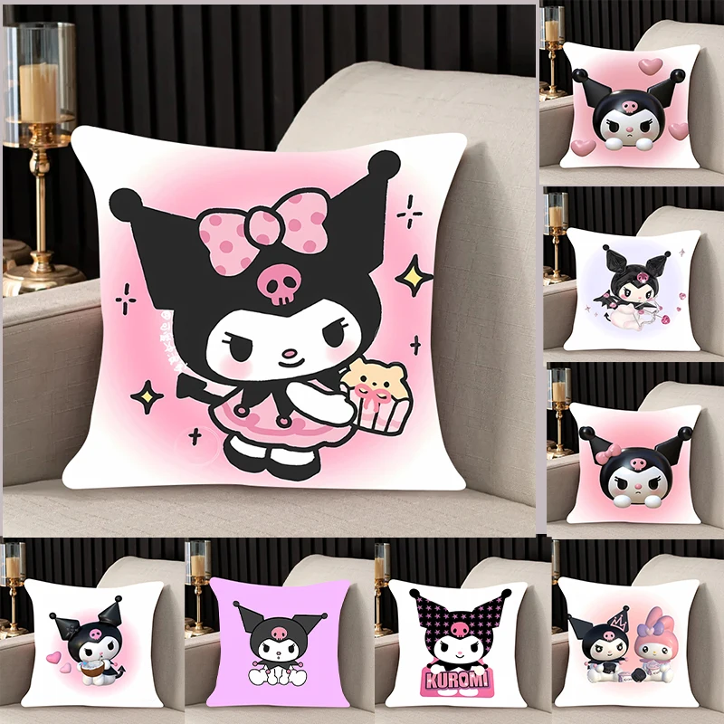Home decor Pillow Cover Kuromi iving room 40x40 car restaurant deck chair Dakimakura Throw Pillows Square Pillowcase
Home decor Pillow Cover Kuromi iving room 40x40 car restaurant deck chair Dakimakura Throw Pillows Square Pillowcase