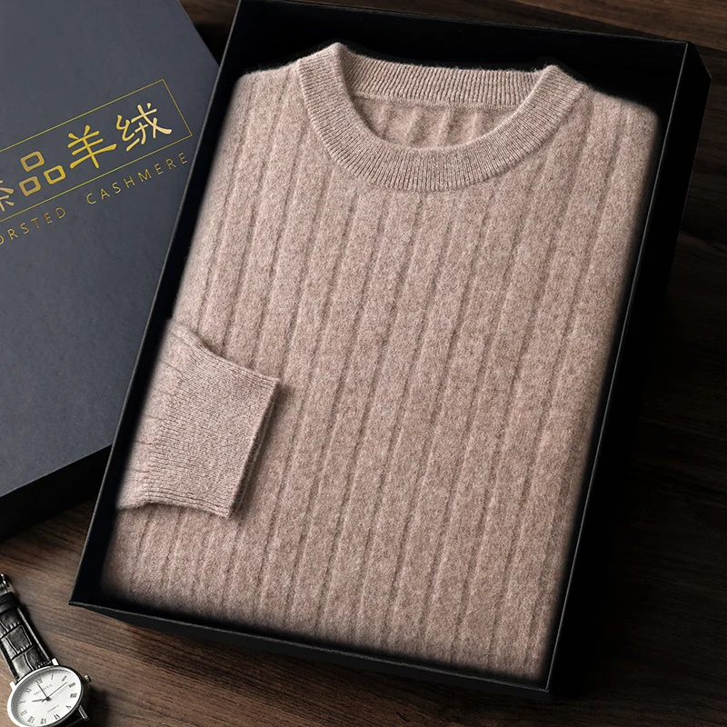 100% Wool Sweater O-neck Pullovers Men's Loose Oversized S-3XL Knitted Bottom Shirt Spring Autumn New Casual Men's Sweaters Tops
100% Wool Sweater O-neck Pullovers Men's Loose Oversized S-3XL Knitted Bottom Shirt Spring Autumn New Casual Men's Sweaters Tops