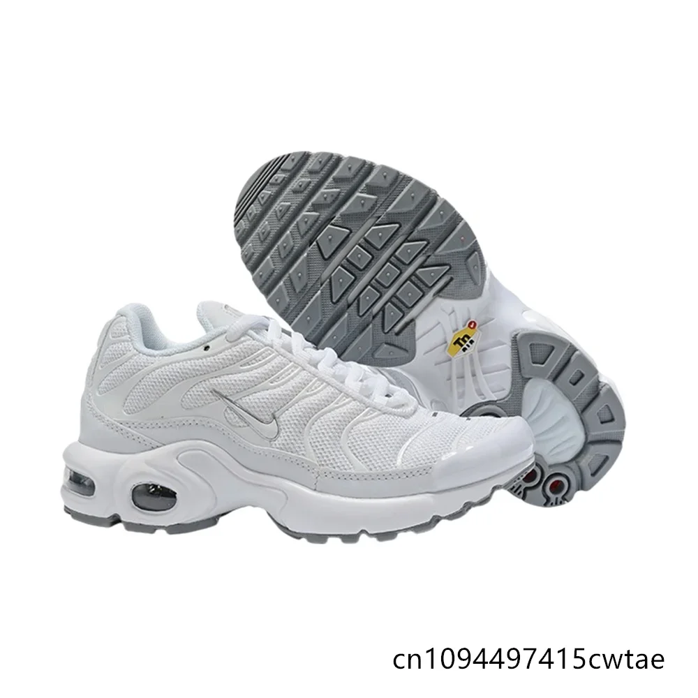 Nike Air Max Plus Casual Comfortable Wear-resistant Breathable Versatile Vintage Sports Running Shoes Kids Completely White
Nike Air Max Plus Casual Comfortable Wear-resistant Breathable Versatile Vintage Sports Running Shoes Kids Completely White