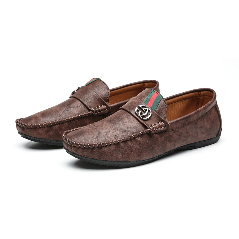 High Quality Leather Men Casual Shoes Comfortable Light Men Loafers Formal Men Dress Shoes Breathable Slip on Men Driving Shoe
High Quality Leather Men Casual Shoes Comfortable Light Men Loafers Formal Men Dress Shoes Breathable Slip on Men Driving Shoe