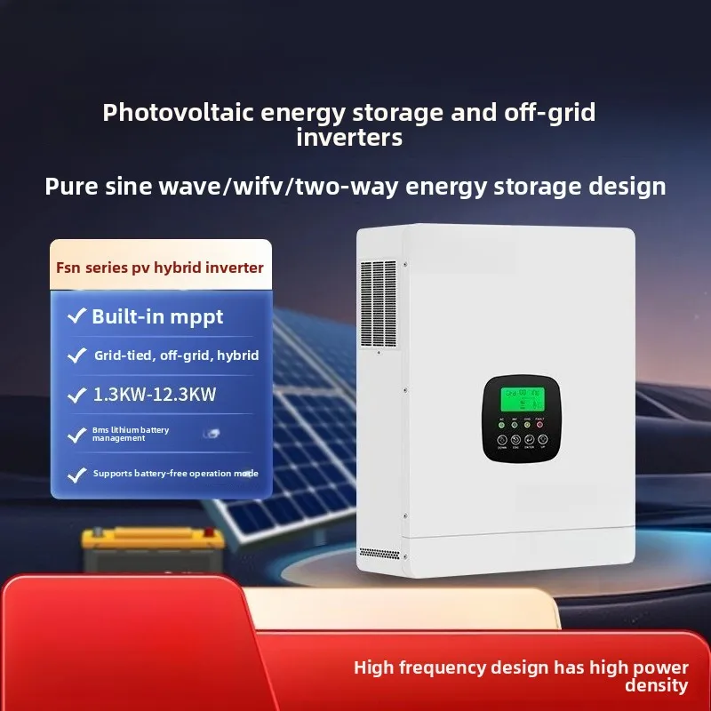 12.3KW Solar Hybrid Inverter, Off Grid PV Integrated Machine, High Power No Battery Start
12.3KW Solar Hybrid Inverter, Off Grid PV Integrated Machine, High Power No Battery Start
