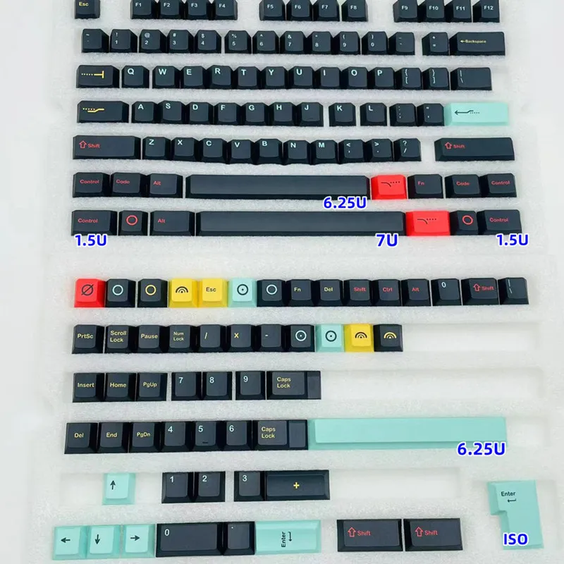 Колпачки для клавиш GMK Metropolis, 140 клавиш, материал PBT, вишневый профиль, DYE-SUB для MX Switch 61/64/68/75/84/87/98/104, механическая клавиатура
Колпачки для клавиш GMK Metropolis, 140 клавиш, материал PBT, вишневый профиль, DYE-SUB для MX Switch 61/64/68/75/84/87/98/104, механическая клавиатура