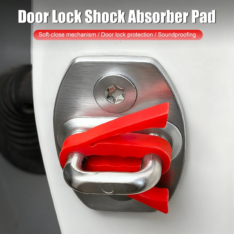 Car Door Lock Shock Absorber Pad Silicone Universal Auto Door Lock Protection Cover Damper Buffer Deadener Car Accessories
Car Door Lock Shock Absorber Pad Silicone Universal Auto Door Lock Protection Cover Damper Buffer Deadener Car Accessories