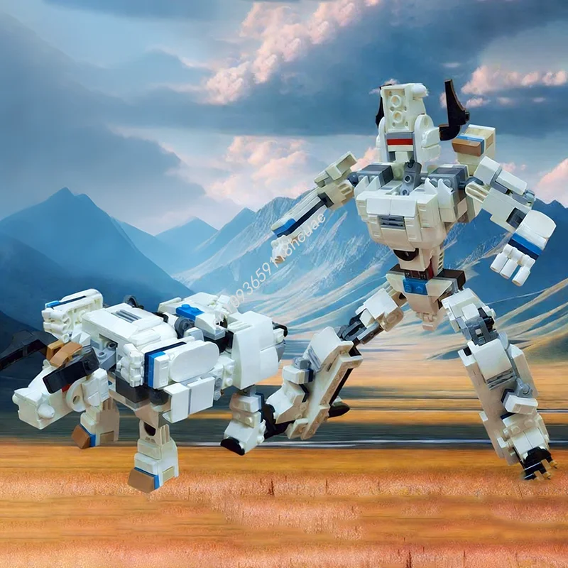 383pcs MOC Creator 3 1 Transformer Bull Predacon Tantrum Using Model Building Christmas Gifts Blocks Toys Architecture Brick
383pcs MOC Creator 3 1 Transformer Bull Predacon Tantrum Using Model Building Christmas Gifts Blocks Toys Architecture Brick