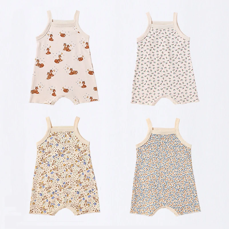 0-24M Newborn Kid Baby Boy Girl Clothes Cotton Baby Romper Sleeveless Print Playsuit Jumpsuit Cute Sweet Outfit
0-24M Newborn Kid Baby Boy Girl Clothes Cotton Baby Romper Sleeveless Print Playsuit Jumpsuit Cute Sweet Outfit
