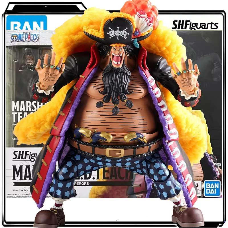 Bandai Genuine S.H.Figuarts Anime Figure Marshall D. Teach - Yonko- (Blackbeard)245mm Army Action Figure Toys for Boys Kids Gift
Bandai Genuine S.H.Figuarts Anime Figure Marshall D. Teach - Yonko- (Blackbeard)245mm Army Action Figure Toys for Boys Kids Gift