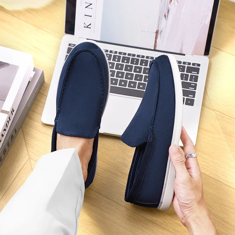 Men's Casual Shoes Suede Leather Loafers Classic British Style Men Shoes Lightweight Soft Moccasins Male Slip on Driving Flats
Men's Casual Shoes Suede Leather Loafers Classic British Style Men Shoes Lightweight Soft Moccasins Male Slip on Driving Flats