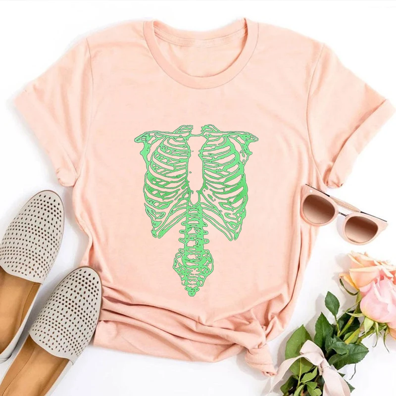 Black The Spinal Skeleton T-shirt Gothic Clothing Skeleton Pattern Shirt Unisex Shirt Summer Aesthetic Women Clothes
Black The Spinal Skeleton T-shirt Gothic Clothing Skeleton Pattern Shirt Unisex Shirt Summer Aesthetic Women Clothes