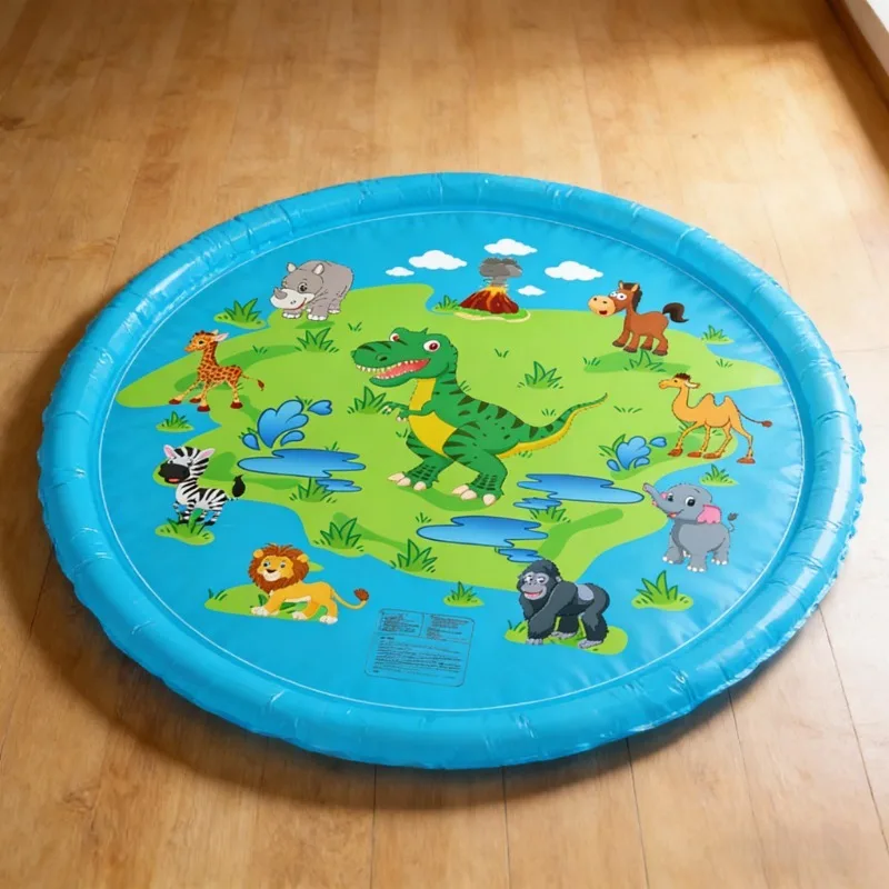 170cm Outdoor Play Mat Lawn Beach Sea Animal Inflatable Water Spray Kids Sprinkler Play Pad Mat Water Game Beach Mat Cushion Toy
170cm Outdoor Play Mat Lawn Beach Sea Animal Inflatable Water Spray Kids Sprinkler Play Pad Mat Water Game Beach Mat Cushion Toy