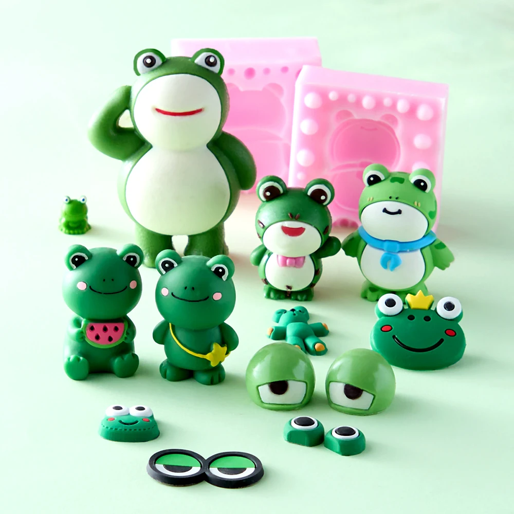 3d Cartoon Little Frog Silicone Molds Baking Tool Cake Mousse Chocolate Fondant Plaster Silicone Mold Cake Decorating Tools
3d Cartoon Little Frog Silicone Molds Baking Tool Cake Mousse Chocolate Fondant Plaster Silicone Mold Cake Decorating Tools