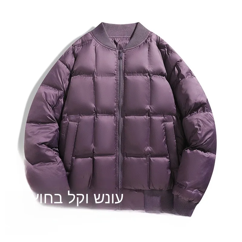 Warmth Lightweight Cotton Jacket for Men with Baseball Collar Winter Flight Suit Thin Stand Collar Mens Outerwear Coat
Warmth Lightweight Cotton Jacket for Men with Baseball Collar Winter Flight Suit Thin Stand Collar Mens Outerwear Coat