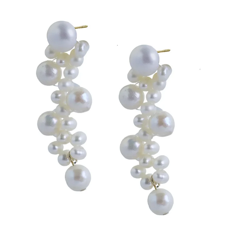 Оригинальный дизайн, серьги с натуральным пресноводным жемчугом, роскошные серьги-гвоздики ручной работы для женщин, очаровательные модные ювелирные изделия, свадебные подарки
Оригинальный дизайн, серьги с натуральным пресноводным жемчугом, роскошные серьги-гвоздики ручной работы для женщин, очаровательные модные ювелирные изделия, свадебные подарки