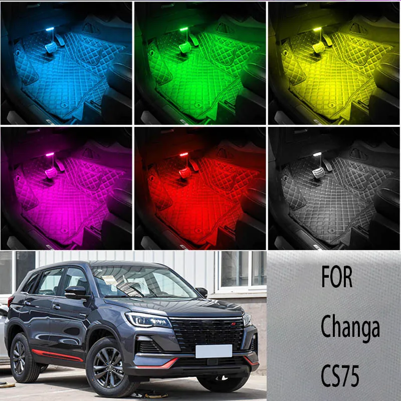 FOR Changa-cs75 LED Car Interior Ambient Foot Light Atmosphere Decorative Lamps Party decoration lights Neon strips
FOR Changa-cs75 LED Car Interior Ambient Foot Light Atmosphere Decorative Lamps Party decoration lights Neon strips