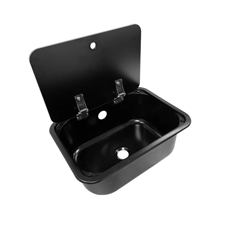 Складная мойка JDA Black SS304 для автодомов и караванов, одинарная чаша, с крышкой
Складная мойка JDA Black SS304 для автодомов и караванов, одинарная чаша, с крышкой