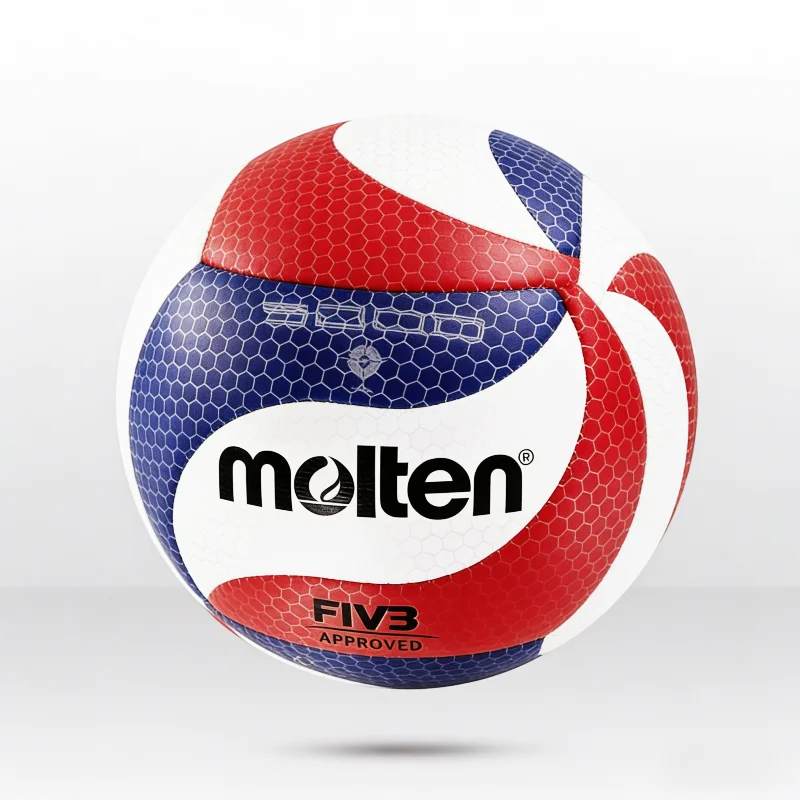 Molten No. 5 volleyball non-slip thickened PVC machine-stitched volleyball thermal bonded PU volleyball
Molten No. 5 volleyball non-slip thickened PVC machine-stitched volleyball thermal bonded PU volleyball