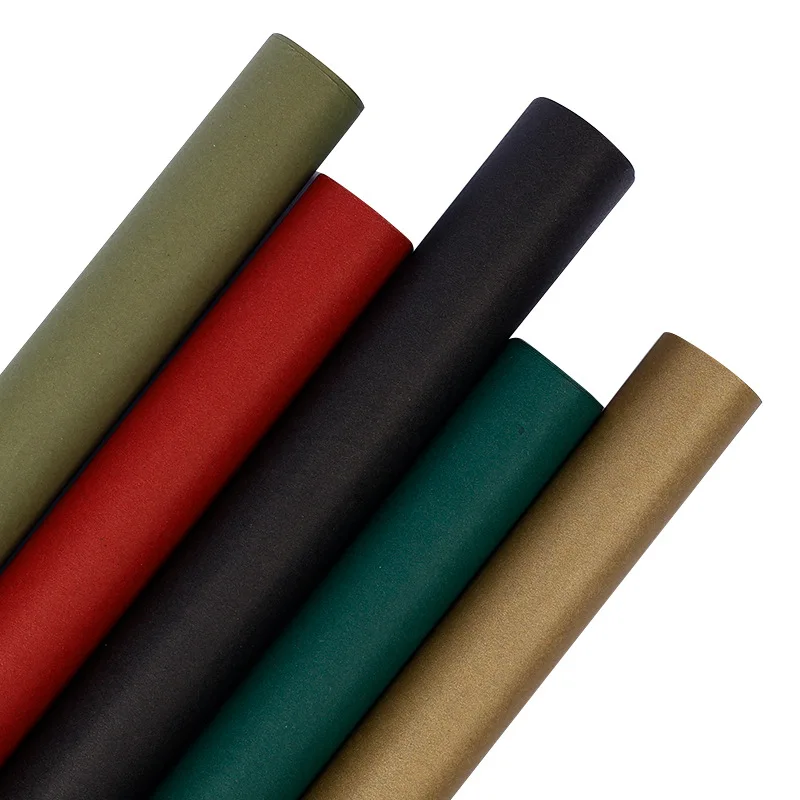 0.43x3m Roll Solid Color Kraft Paper Handmade DIY Gift Wrapping Paper for Birthday Party Christmas Supplies
0.43x3m Roll Solid Color Kraft Paper Handmade DIY Gift Wrapping Paper for Birthday Party Christmas Supplies