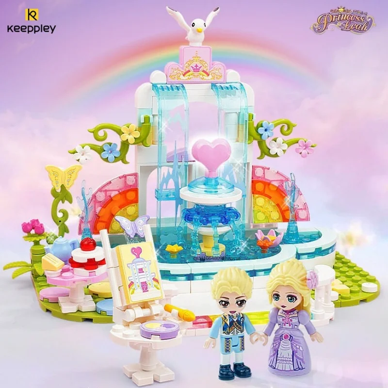 Keeppley Princess Leah Series Building Blocks Unicorn Carriage Assembly Model Floral Fountain Courtyard Ornament Toy Kids Gift
Keeppley Princess Leah Series Building Blocks Unicorn Carriage Assembly Model Floral Fountain Courtyard Ornament Toy Kids Gift