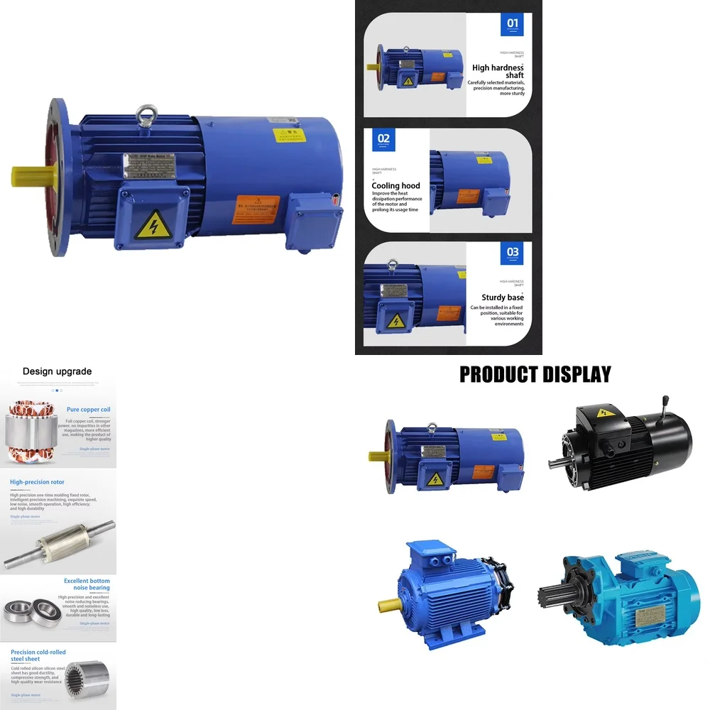 Direct Mounting Electric Gantry Crane Motor with Brake 3 Phase 50 Hz 1500 rpm Rated Speed for Gear Motor
Direct Mounting Electric Gantry Crane Motor with Brake 3 Phase 50 Hz 1500 rpm Rated Speed for Gear Motor