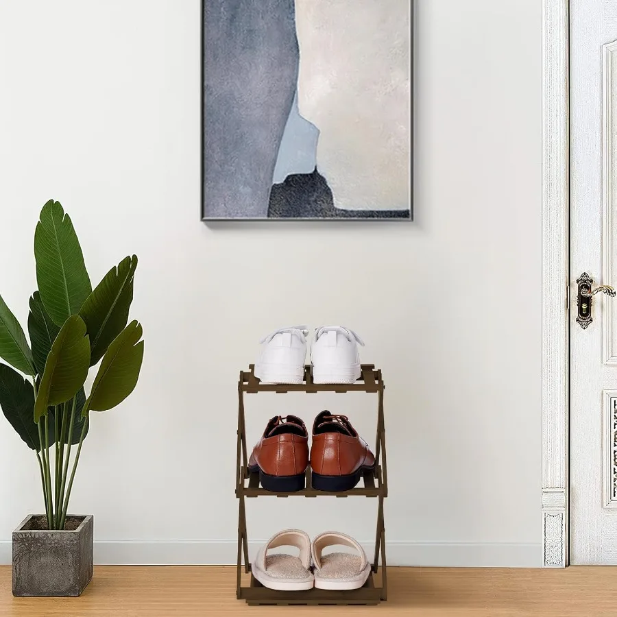 Foldable Bamboo Shoe Rack Small Shoe Stand Shoe Rack Small Space 3 Tier Narrow Collapsible Shoe Rack for Front Door Entrance En
Foldable Bamboo Shoe Rack Small Shoe Stand Shoe Rack Small Space 3 Tier Narrow Collapsible Shoe Rack for Front Door Entrance En