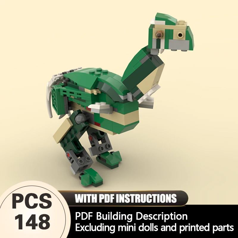 Creators Animal Series Model MOC Building Bricks Gastornis Giganteus Modular Technology Gifts Holiday Assemble Children Toy Suit
Creators Animal Series Model MOC Building Bricks Gastornis Giganteus Modular Technology Gifts Holiday Assemble Children Toy Suit