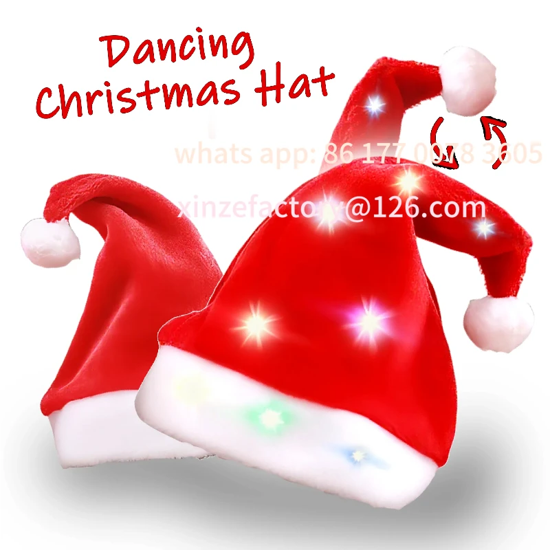 Customizable Merry Christmas adjustable High-end Plush Children Adult Santa Hat Christmas Decorations Christmas
Customizable Merry Christmas adjustable High-end Plush Children Adult Santa Hat Christmas Decorations Christmas