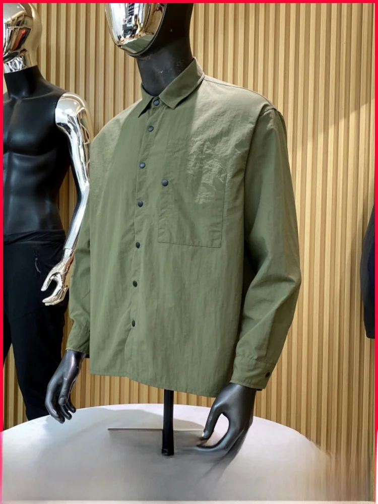 Quick Dry Lightweight Breathable Men's Outdoor Casual Long Sleeve Shirt Jacket Spring Summer Loose Fit Classic Style Pure Color
Quick Dry Lightweight Breathable Men's Outdoor Casual Long Sleeve Shirt Jacket Spring Summer Loose Fit Classic Style Pure Color