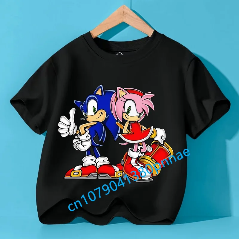 Summer Tees for Children Ravishing Print Designs Korean Chic Fitted Look Soft Wear for Boys and Girls New Best-Selling Sonic Kid
Summer Tees for Children Ravishing Print Designs Korean Chic Fitted Look Soft Wear for Boys and Girls New Best-Selling Sonic Kid