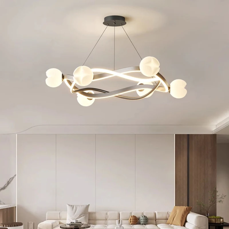 Modern home decor led lights pendant light lamps for living room Chandeliers for dining room hanging light indoor lighting
Modern home decor led lights pendant light lamps for living room Chandeliers for dining room hanging light indoor lighting