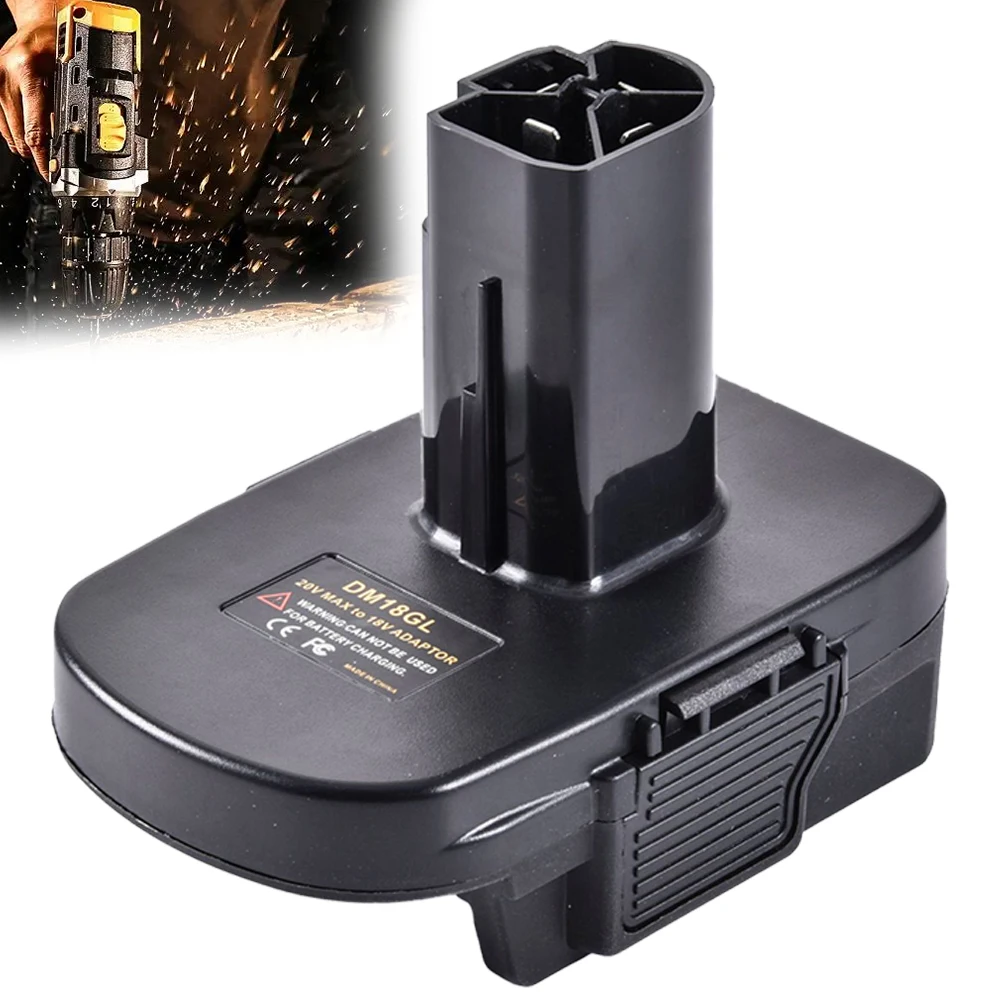 18V-20V Adapter DM18GL Battery Adapter For DIY Enthusiasts Compatible With Multiple Tools Enhanced Power For CRAFTSMAN Tools
18V-20V Adapter DM18GL Battery Adapter For DIY Enthusiasts Compatible With Multiple Tools Enhanced Power For CRAFTSMAN Tools