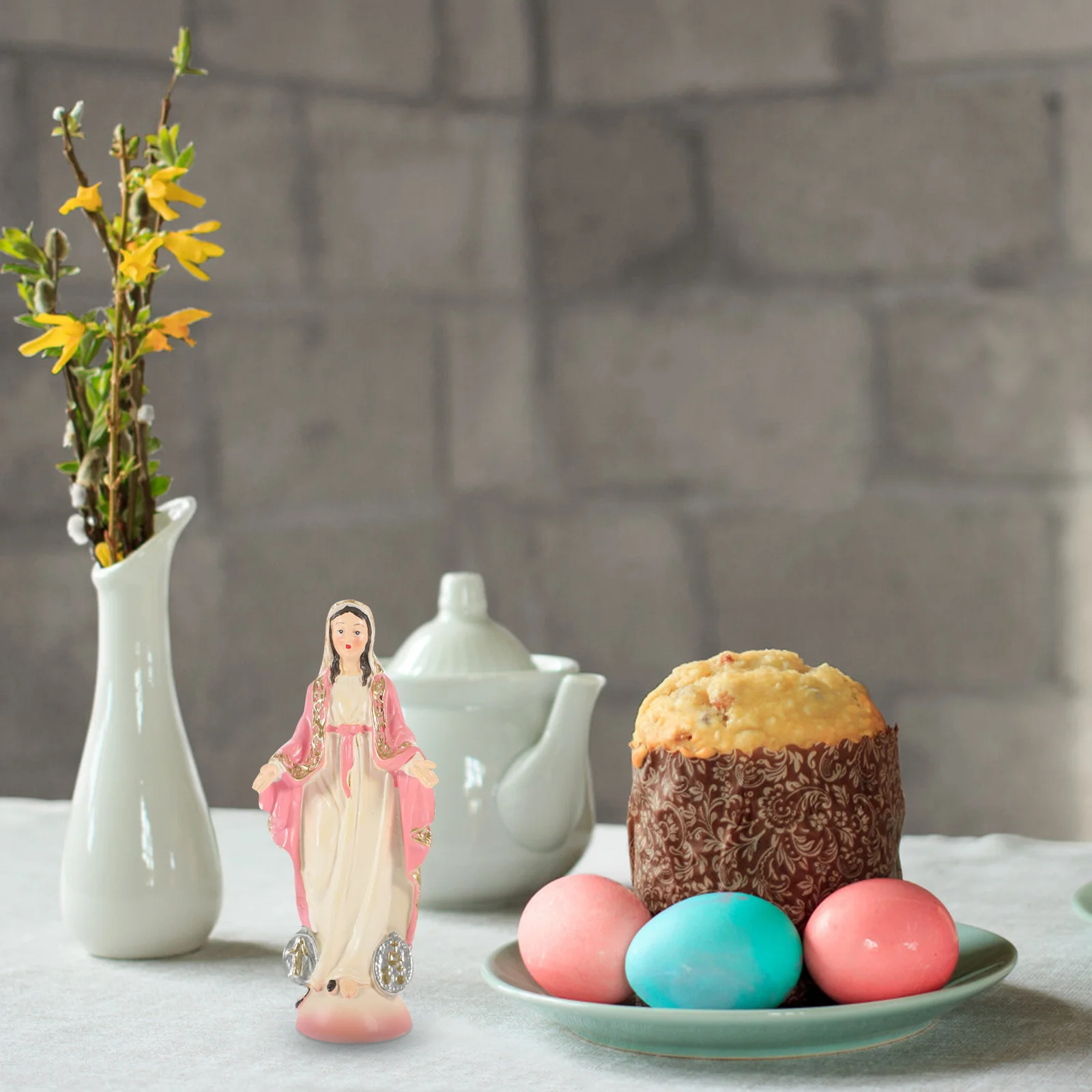 Resin Mary Desktop Ornament For Religious Decor Church Home Decoration Spiritual Gift
Resin Mary Desktop Ornament For Religious Decor Church Home Decoration Spiritual Gift