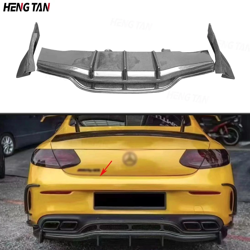 Задний бампер автомобиля из углеродного волокна, диффузор, спойлер, детали для Mercedes Benz C Class W205 C63 2015-2018, обновленный комплект кузова
Задний бампер автомобиля из углеродного волокна, диффузор, спойлер, детали для Mercedes Benz C Class W205 C63 2015-2018, обновленный комплект кузова