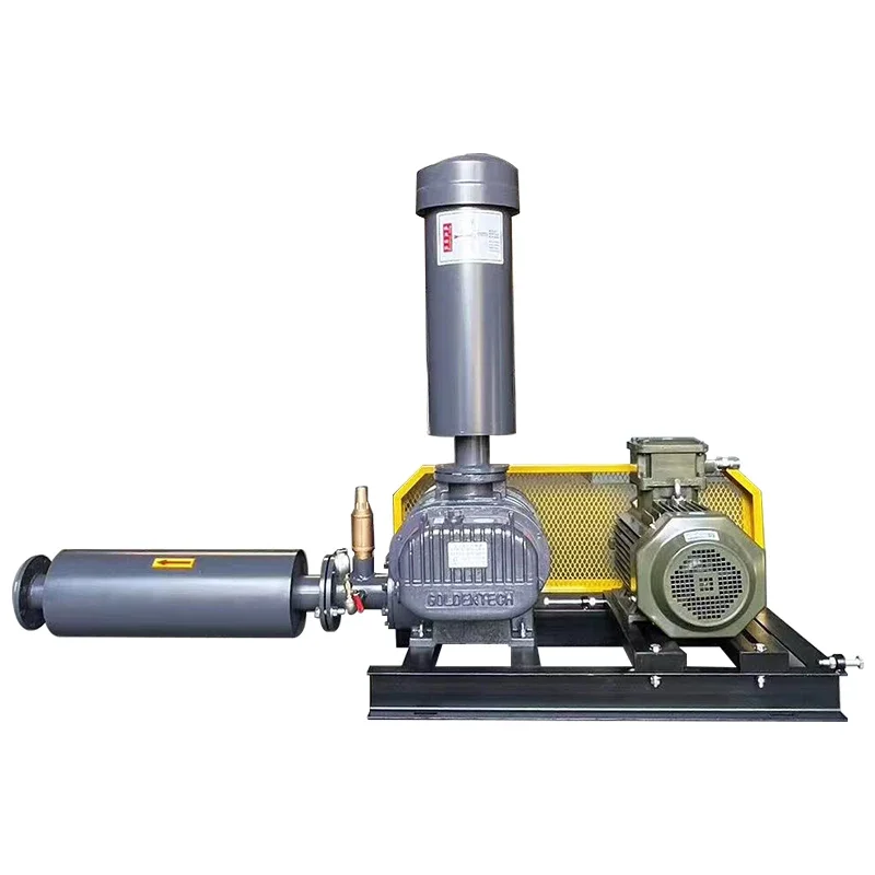Special gas transportation industrial three-leaf roots blower
Special gas transportation industrial three-leaf roots blower