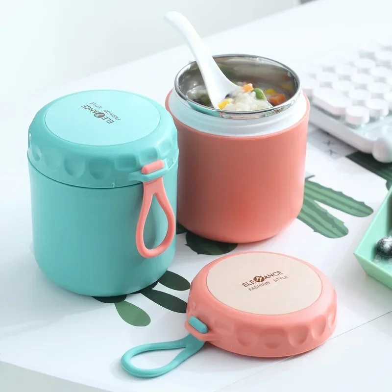 Lunch Boxes Insulated Food Jar Insulated Soup Bowls Stainless Steel Vacuum Flask Office Seal Suitable for Business Trips Travel
Lunch Boxes Insulated Food Jar Insulated Soup Bowls Stainless Steel Vacuum Flask Office Seal Suitable for Business Trips Travel
