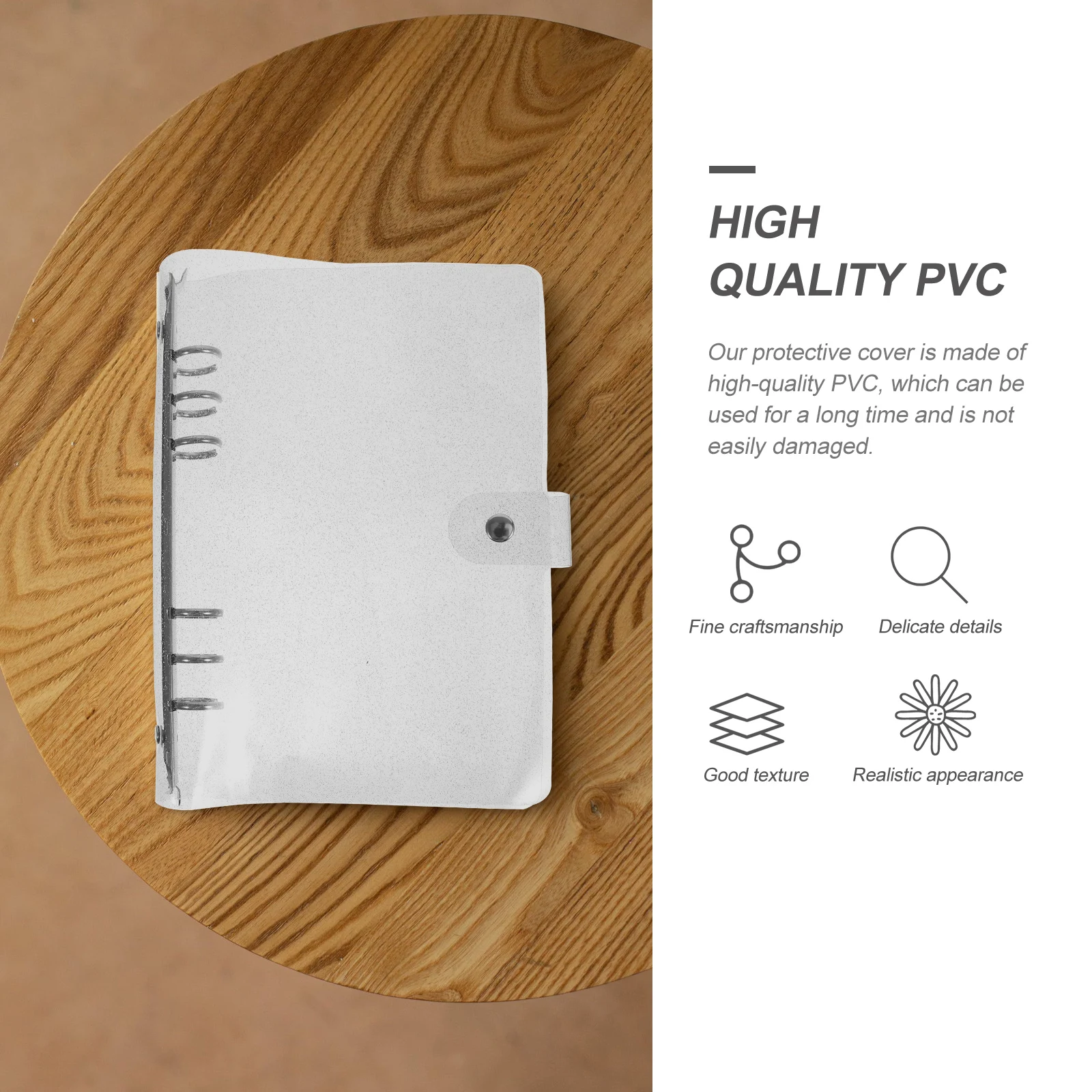 Loose Leaf PVC Protective Case Binder Notebook Protector Document ganizer H Notebook Cover book Protector Office Supply
Loose Leaf PVC Protective Case Binder Notebook Protector Document ganizer H Notebook Cover book Protector Office Supply