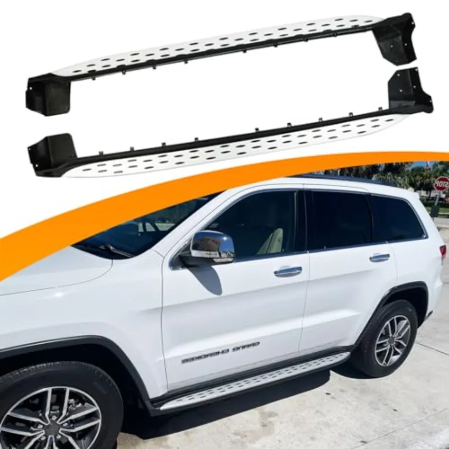Fit for 2011-2021 Jeep Grand Cherokee Running Boards Side Step Nerf Bar, stainless steel, black, corrosion-resistant and heavy-
Fit for 2011-2021 Jeep Grand Cherokee Running Boards Side Step Nerf Bar, stainless steel, black, corrosion-resistant and heavy-