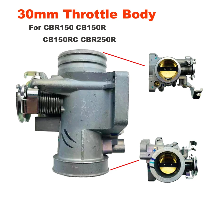 30mm CBR150 Motorcycle Throttle Body For Honda CB150R CB150RC CBR250R CBR 150 250R And Carburetor Throttle Position Sensor Tps
30mm CBR150 Motorcycle Throttle Body For Honda CB150R CB150RC CBR250R CBR 150 250R And Carburetor Throttle Position Sensor Tps