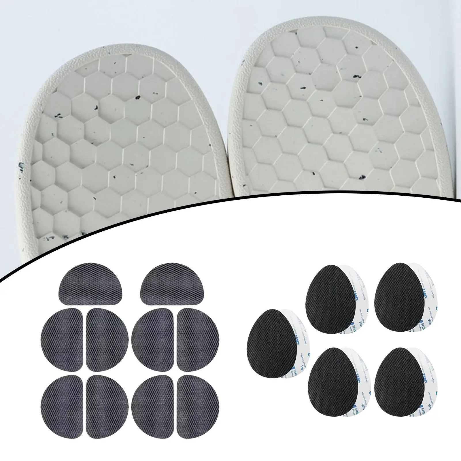 10 Pieces Anti Slip Shoe Pads for High Heels Comfortable Women Men Easy to Install Noise Reduction Shoe Grips Self Adhesive
10 Pieces Anti Slip Shoe Pads for High Heels Comfortable Women Men Easy to Install Noise Reduction Shoe Grips Self Adhesive