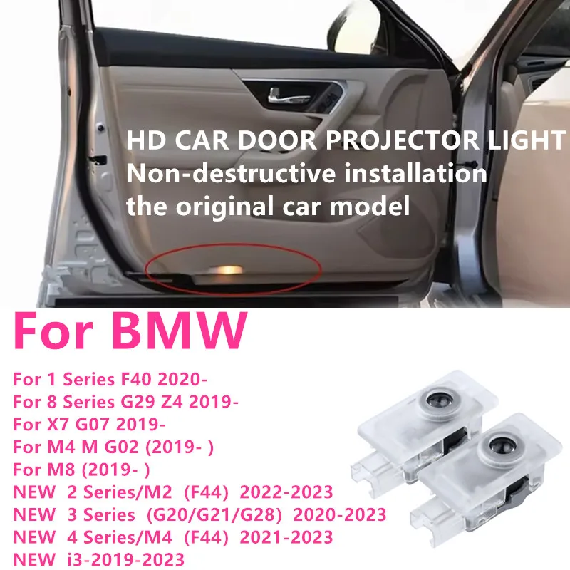 Led Projector Lamp Car Door Welcome Light Auto Accessories For BMW 1 3 8 Series M4 G02 2019 G07 G20 G21 G29 F40 Z4 i3 325i
Led Projector Lamp Car Door Welcome Light Auto Accessories For BMW 1 3 8 Series M4 G02 2019 G07 G20 G21 G29 F40 Z4 i3 325i